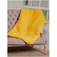 thumbnail image 6 of Ludlz Knit Blanket Chenille Throw 50 * 50 Winter Handmade Knitting Soft Warm Thick Yarn Knitted Blanket Home Bed Decor, 6 of 7