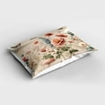 thumbnail image 2 of Ambesonne Floral Eucalyptus Pillow Sham, Soft Efflorescent, 26" X 20", Rose Warm Taupe Green, 2 of 2