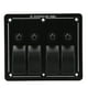 thumbnail image 3 of Panel De Interruptor Basculante De 4 Bandas De 12 A 24 V, Panel De Interruptor De Palanca De Encendido Y Apagado IP66 A Prueba De Agua Con Indicador LED Para Automóviles, Vehículos Recreativos, Motoci, 3 of 14