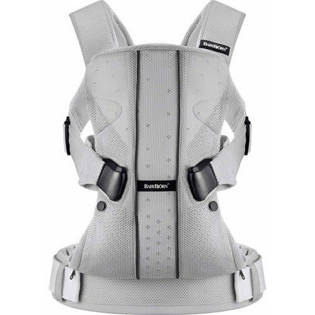 BABYBJORN Baby Carrier One - Silver, Mesh