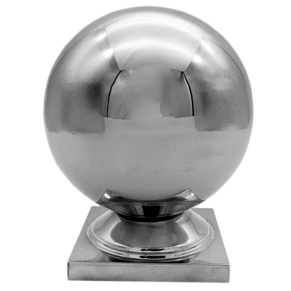 HEANUJJ Stainless Steel Gazing Globe Polished Reflective Sphere Smooth Finish Decor 1 Piece