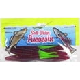 thumbnail image 2 of SW Assassin Shad 5'' Plum/Cht Tail 8pk, 2 of 3