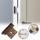 thumbnail image 4 of Xihbxyly Cerradura de Seguridad para Puerta de Refuerzo, Construcción de Aluminio Resistente, Fácil Instalación con Tornillos Endurecidos, Diseño a Prueba de Manipulaciones, Mayor Seguridad, a Prueba, 4 of 7
