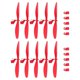 thumbnail image 3 of Plastic Propeller For Diy Crafts And Educational Projects Flight Efficiency Versatile Compatibility Red 10Set, 3 of 5