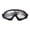 Clear, variant on Necvior Windproofed Dustproof Goggles Transparents Lens Airsofts Paintball Goggles for Mountain Trail and Forest Exploration