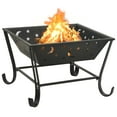 thumbnail image 4 of vidaXL Fire Pit with Poker 24.4" XXL Steel, 4 of 7