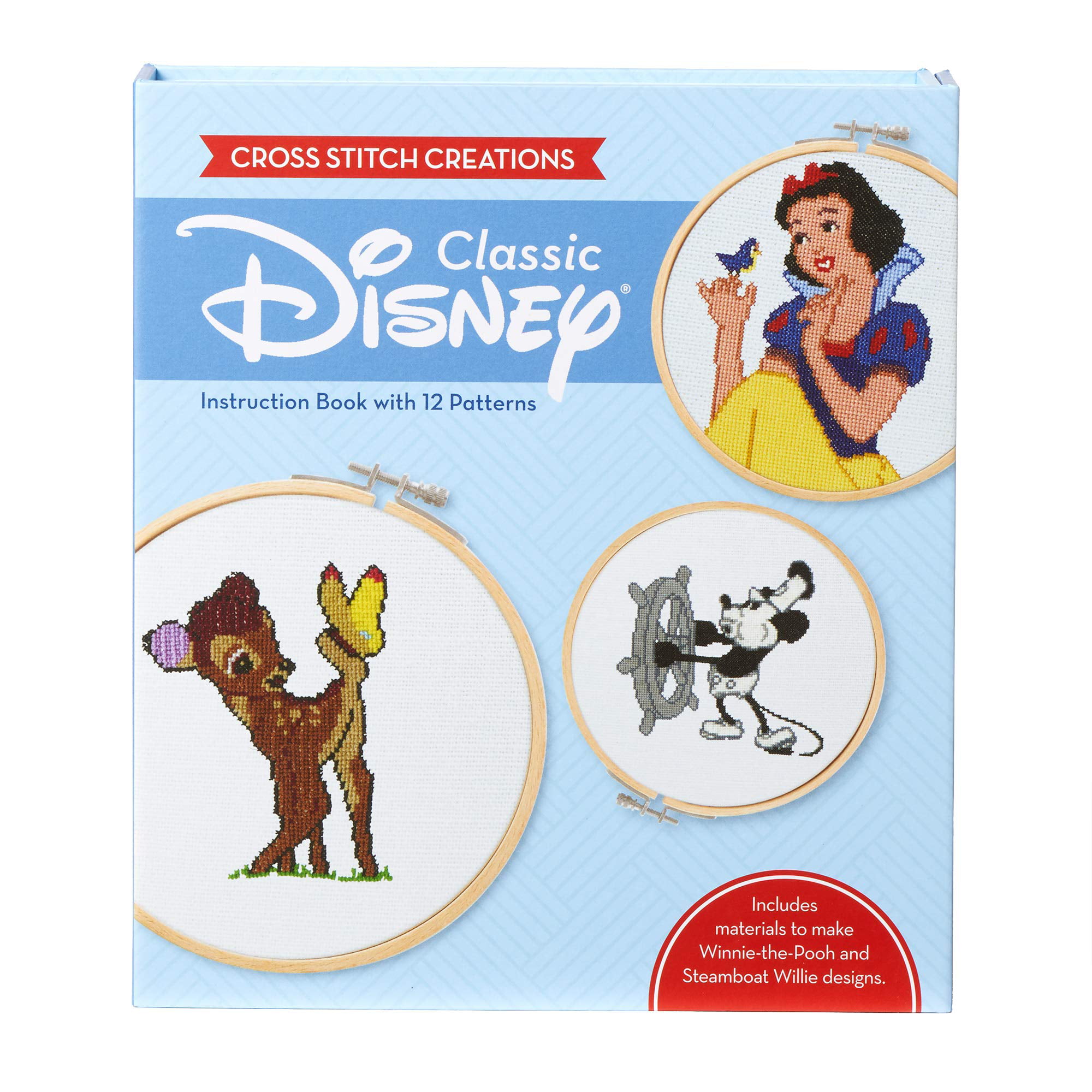 Walt Disney Characters Needlepoint Book: Embroideries and Needlework Instruction [Book]