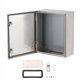 thumbnail image 3 of Qinaqin cm de Anchoaterproof Electrical Junction Caja 20" x 16" 8" Stainless Steel Alturainged IP65 Profundidadustproof Enclosure Outdoor con Mounting Plate, 3 of 8