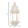thumbnail image 3 of Candle Lantern Accent Plus Sublime, hierro envejecido y cristal, 3 of 3