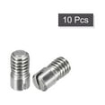 thumbnail image 3 of Uxcell 10 pack M6 x 12mm Slotted Cylindrical Pin 304 Stainless Steel Dowel Locating Pin, 3 of 6