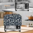 thumbnail image 3 of TSOVTHRID Vintage Leaf Print Toaster Oven Cover Dust-Proof Microwave Oven Cloth Cover with Handle Kitchen Machine Covers Case Protections Protector, 20.9"W x 15.7"D x 12.4"H, L, 3 of 7