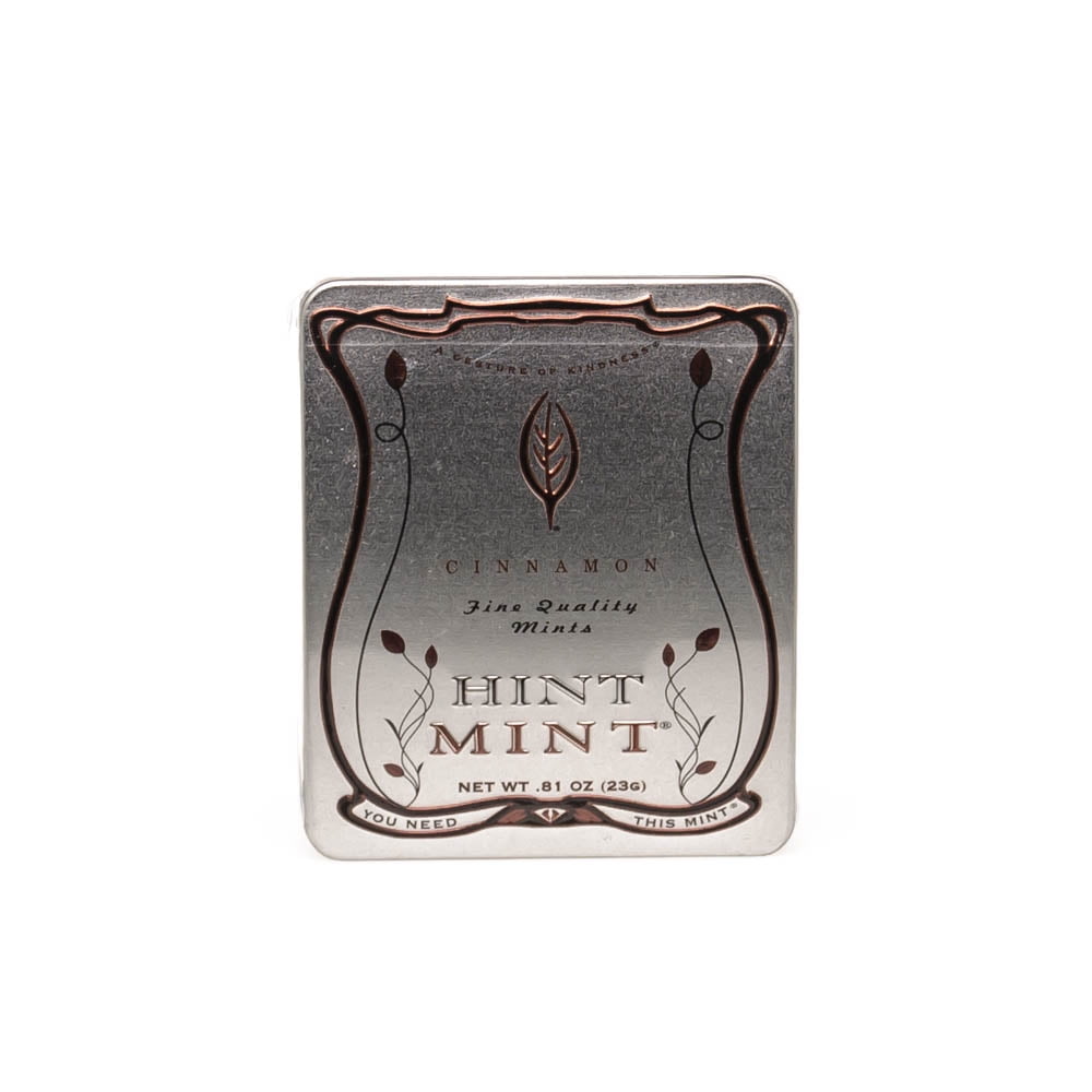 Hint Mint Gelatin Free Kosher Mints Cinnamon 0.81oz (23g) (40Mints) by HINT MINT INC