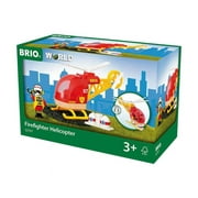 BRIO Firefighter Helicopter Railway Accessory
