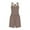 Curry, variant on LYMAYTER Womens Sweat One-Piece Summer Sleeveless Casual Rompers Womens Solid Color Tank Jumpsuit S-2XL