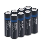 Kratax 8 Pack Rechargeable AA Batteries 2500mAh Ni-MH High Capacity Double A Batteries