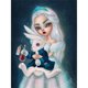 thumbnail image 1 of Diamond Drill Cartoon Queen Girl 5D Kits de pintura DIY Ronda completa (B5644) Blanco Hugtrwg Para estrenar, 1 of 9