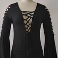 thumbnail image 5 of CHOYURME CHONYURM Morticia Floor Dress Costume Adult Women Gothic Witch Vintage dress, 5 of 5