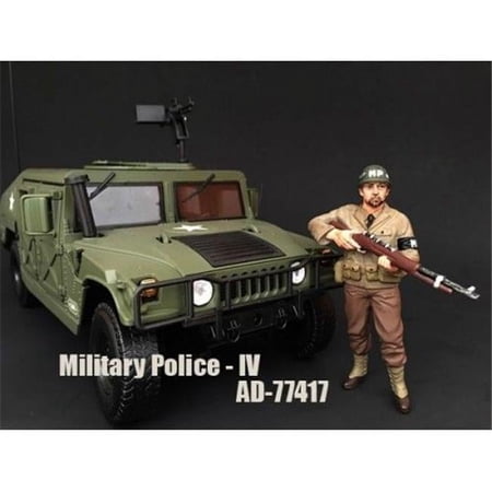 WWII Military Police Figure I for 1-18 Scale Models