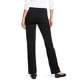 thumbnail image 2 of Lands' End Women's Petite Starfish Mid Rise Straight Leg Pants, 2 of 8