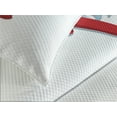 thumbnail image 4 of Ambesonne Christmas Quilted Bedspread Set 3 Pcs, Winter Snow Season Santa, Queen Size, Vermilion Blue and White, 4 of 5