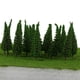 thumbnail image 5 of 90 Piezas de 9 Cm / 3,54 `` árboles de Modelos de para El Juguete de Disposición de La Calle Green Railroad, 5 of 9