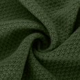 thumbnail image 6 of cllios Women's 2022 Long Sleeve Waffle Knit Cardigan Open Front Cozy Sweater Coat with Pockets, 6 of 6