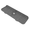 thumbnail image 2 of Faucet Absorbent Mat Washable Reusable Silicone Sink Countertop Water Catcher for Kitchen Bathroom RV Gray, 2 of 7