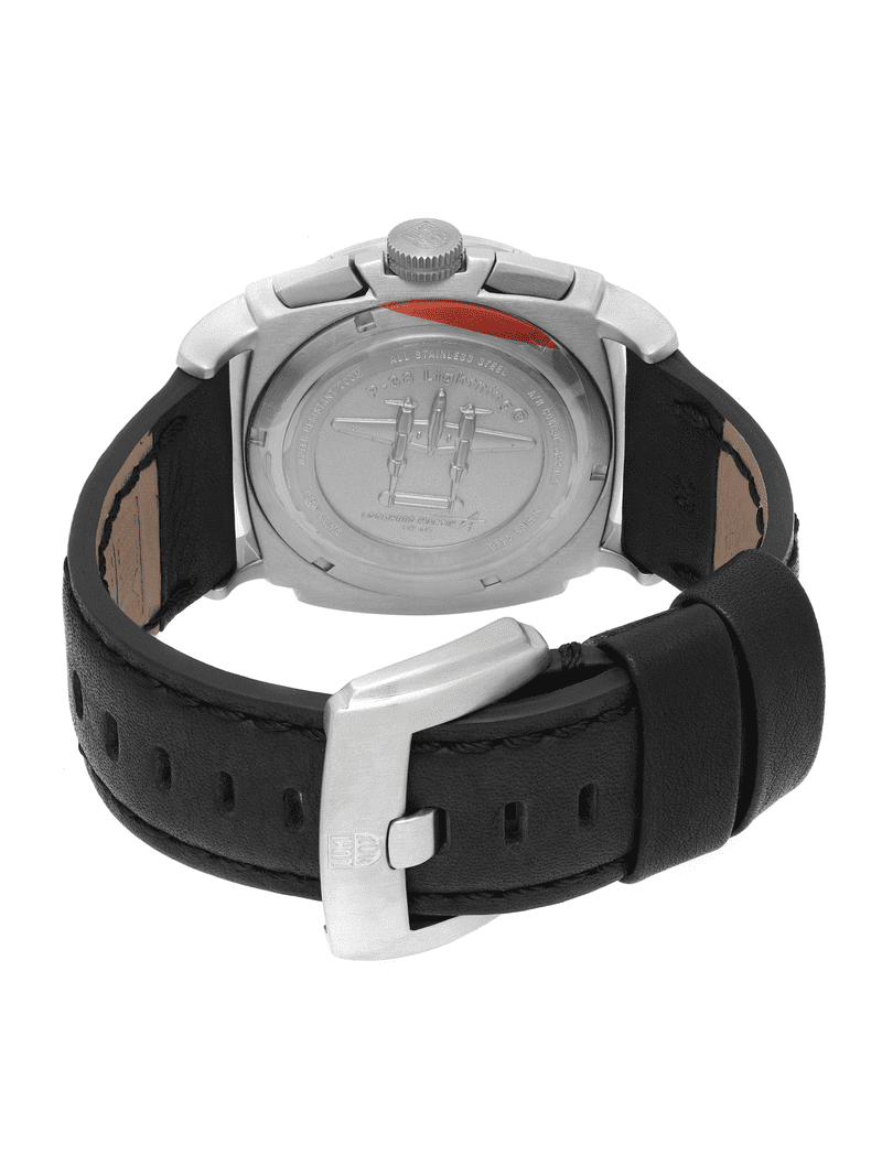 Luminox P-38 Lightning Steel Chronograph Black Dial Quartz