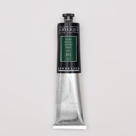 UPC: 3046450069621 | Sennelier Extra-Fine Artist Acryliques – Olive Green 200 ml tube