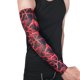 thumbnail image 4 of 1 unidad de alta calidad de secado rápido para correr protección UV para brazo manga codera de baloncesto brazaletes de Fitness deportes ciclismo calentadores de brazo (rojo), 4 of 5
