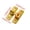 Gold, variant on 90 Degree Door Lock, Heavy Duty Slide Bolt Lock with Screws, Zinc Alloy Barn Door Lock Hardware for Cabinet, Window, Shed, Fence, Sliding Door, Interior and Outdoor Use