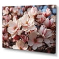 thumbnail image 2 of Designart "White Pink Magnolias landscape Vibrant I" Floral Wall Art Print, 2 of 5