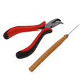 thumbnail image 2 of 2X Hair Extension Plier Hook Tool Kit + Micro-Link Beads, 2 of 5