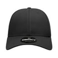 thumbnail image 2 of Decky 209 6 Panel Low Profile Structured Cotton Cap-Black, 2 of 4
