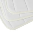 thumbnail image 6 of 3 Piece Memory Foam Bath Mat Set with U-Shaped Toilet Mat Bathroom Rugs Soft Comfortable Water Absorption Bath Carpet Non-Slip Thick Machine Washable for Kitchen/Living Room(White), 6 of 6