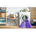 thumbnail image 2 of Ahgly Tapis d'Intérieur Lavable en Machine Carré Transitionnel Aztech Violet, 3 Pieds Carré, 2 of 7