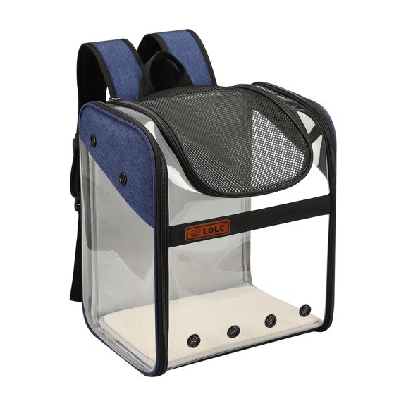 kladzum Pet Carrier Backpack Transparent Visible Pet Backpack Pet Small Dogs Outdoor Travel Bag Carry Supplies
