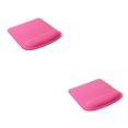 thumbnail image 4 of Methold Gran esquina redonda muñeca protegida tela EVA PU Gaming Mouse Pad colorido Mat antideslizante regalo Rojo 2piezas, 4 of 5