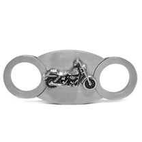 Self-Sharpening Double Guillotine Cigar Cutter – (Motorcycle)