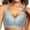 Blue, variant on Women's Push Up T Shirt Bra Seamless Soft Cup Bralette Comfortable Wireless Padded Support Everyday Wear Lightweight Smooth Fit