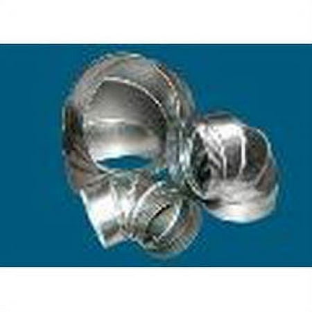 M&M Manufacturing 12501309020 - Galvanized Steel Adjustable 90 Degree Ell