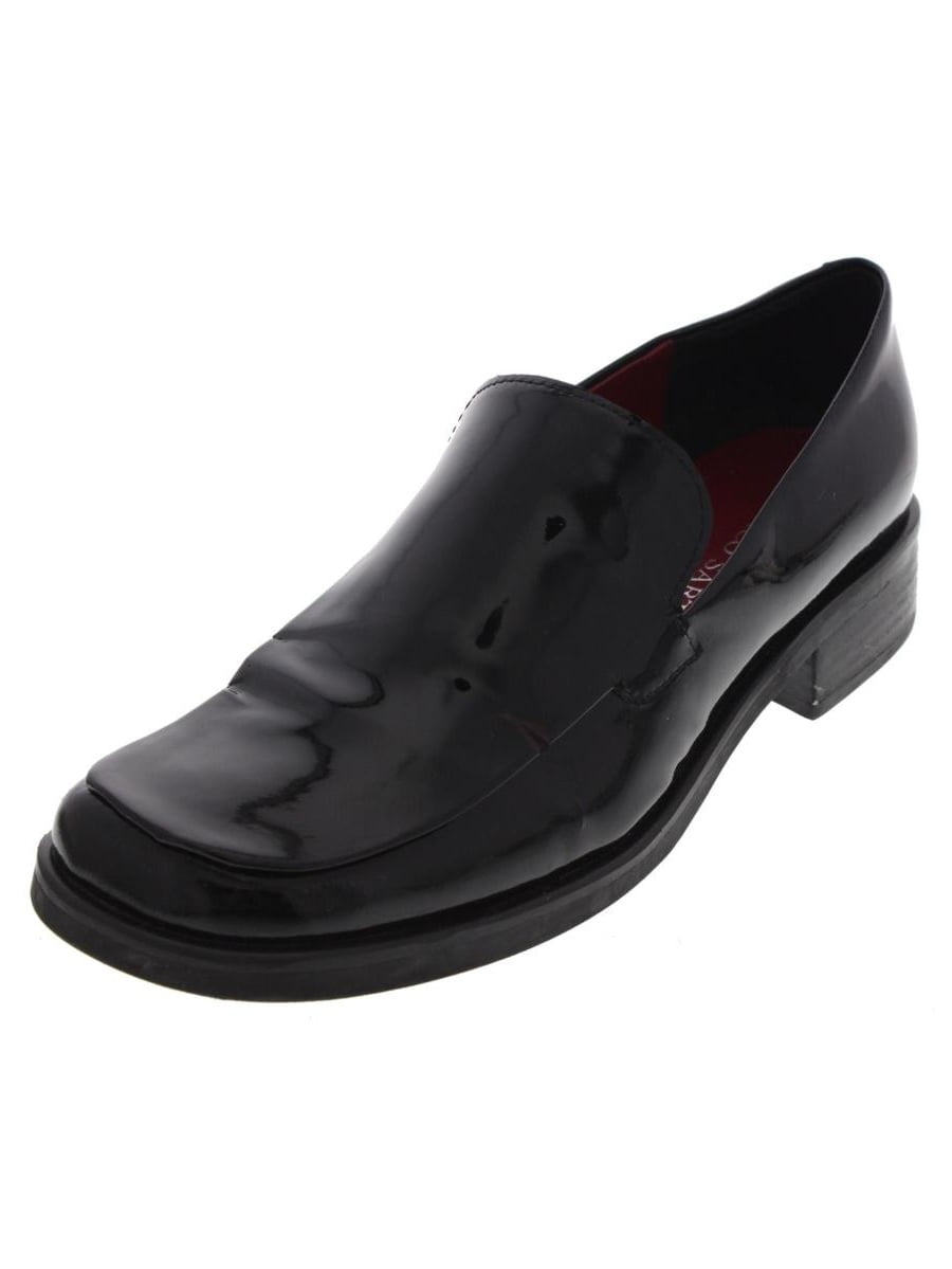 franco sarto studio pointed toe leather loafer
