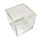 thumbnail image 1 of Wosthever Caja de almacenamiento de 2 uds., vitrinas cuadradas, soporte de exhibición, caja acrílica, escaparate de protección a prueba de, 1 of 6