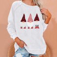 thumbnail image 2 of Fall Sweatshirts for Women Leopard Print Gnome Christmas Shirt Vintage Holiday Sweatshirt Cute Graphic Sweatshirts Women Sweaters Cheap, 2 of 5