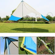 Outdoor Large Anti UV Automobile Cars Sunshade Rainproof Beach Tent Canopy Camping Fishing Awning Sun Shelter