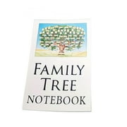 Genealogy Tree Journal, Family History Notebook - Handwritten Ancestors Record Book for Heritage Memory Keeping, Genealogy Research Notes