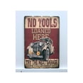 thumbnail image 1 of No Tools Loaned Wooden Sign Wall Decor, 1 of 1