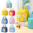thumbnail image 2 of Navy dinosaur Insulated Thermal Picnic Food Lunch Bag Box Cartoon Tote Food F R5 S6G4, 2 of 9