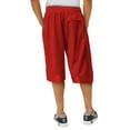 thumbnail image 5 of Hat and Beyond Mens Comfort Active Athletic Heavy Mesh Shorts with Pockets, Up to Size 5XL, 5 of 5