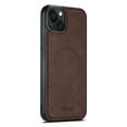 thumbnail image 2 of for iPhone 13 Classic Wallet Case with Card Holder, 2 in 1 Detachable Magnetic Elastic Back Cards Slots Case Magsafe Shockproof Protective Phone Cover for iPhone 13 - Brown, 2 of 6